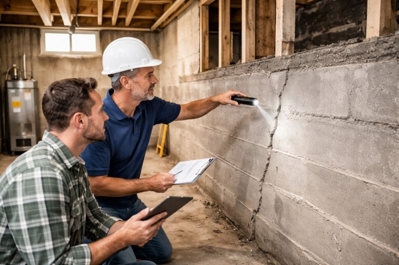 Basement Crack Repair in Essex County, NJ