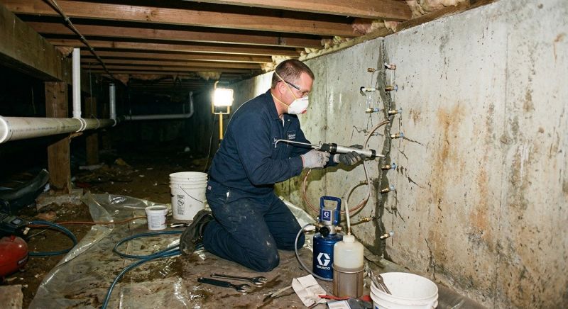 Basement Foundation Repair in Hackensack, NJ