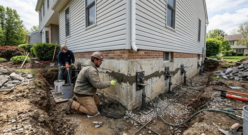 Basement Foundation Repair in Lincoln Park, NJ