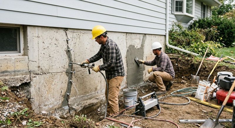 Basement Foundation Repair in Union, NJ