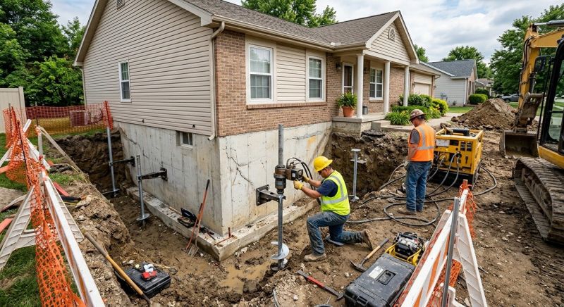 Building Foundation Repair in Carteret, NJ