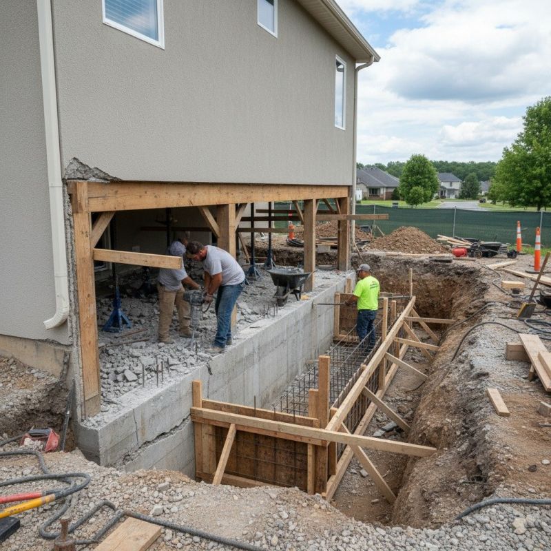 Building Foundation Repair in Ho Ho Kus, NJ