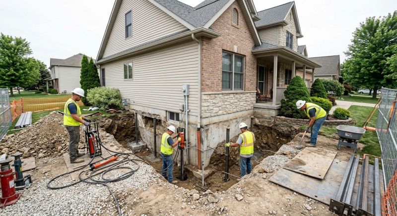 Building Foundation Repair in Ho Ho Kus, NJ