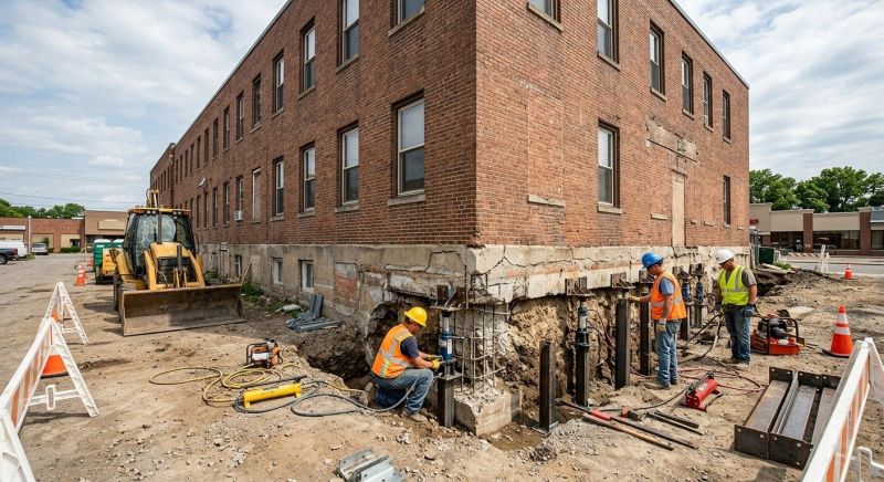 Commercial Foundation Repair in Essex County, NJ