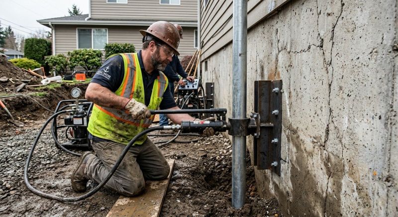 Concrete Foundation Leveling in East Orange, NJ