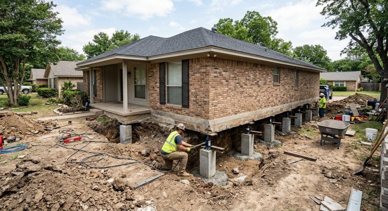 Concrete Foundation Leveling in Long Island, NY