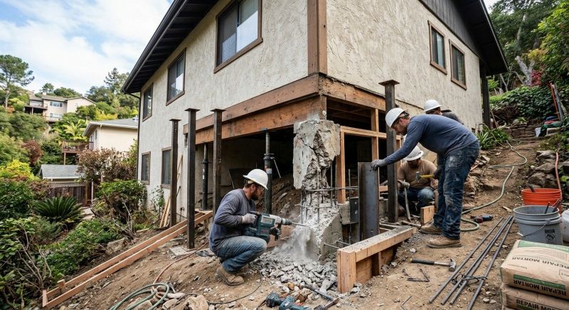 Concrete Foundation Repair in Emerson, NJ