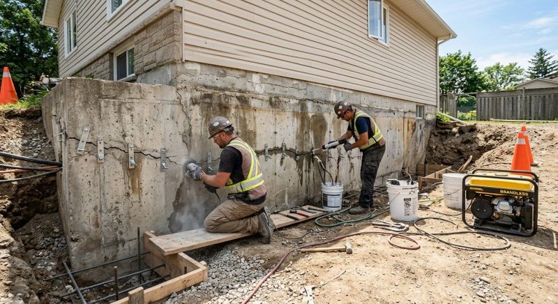 Concrete Foundation Repair in Montclair, NJ