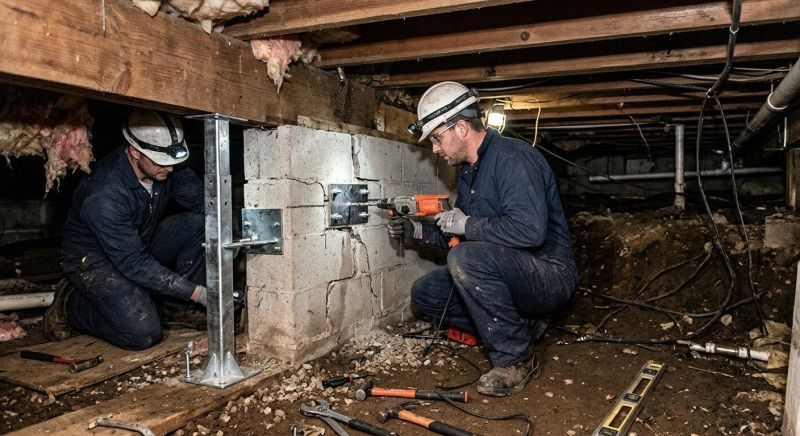 Crawlspace Foundation Repair in Emerson, NJ