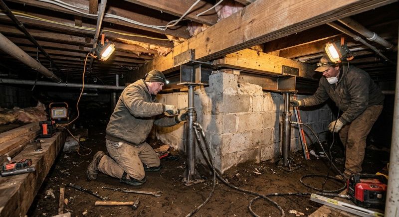 Crawlspace Foundation Repair in Green Village, NJ