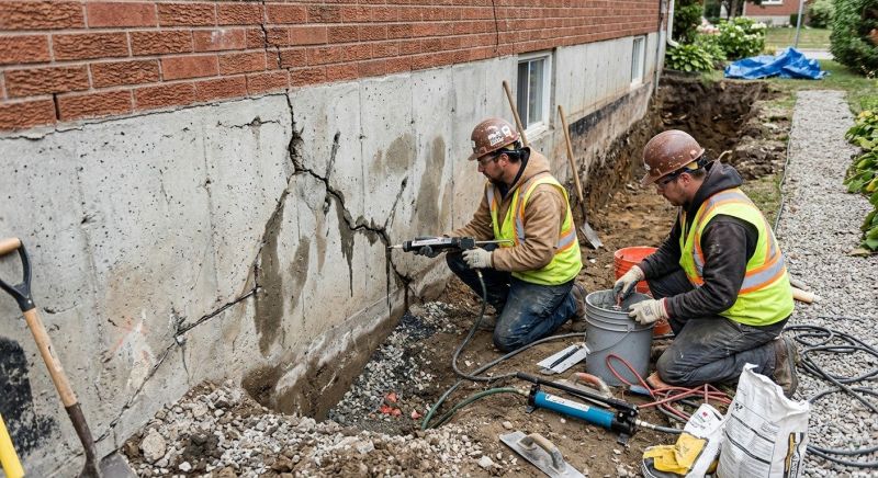 Foundation Cracks Repair in Essex County, NJ