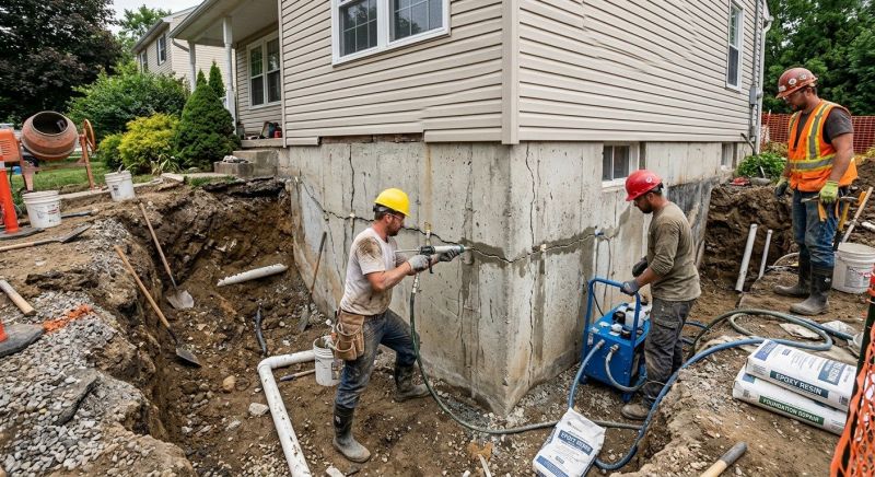Foundation Damage Repair in Orange, NJ