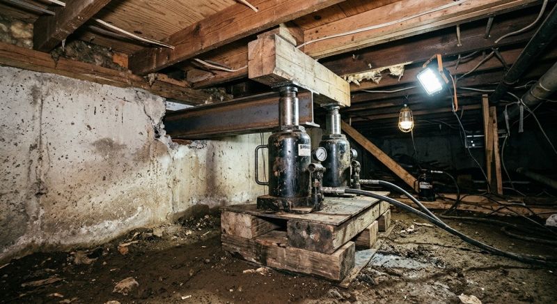 Foundation Jacking in Bedminster, NJ