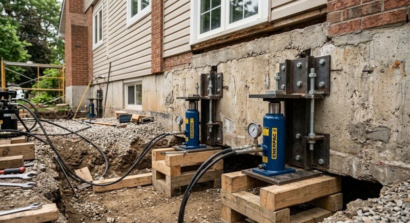 Foundation Jacking in Caldwell, NJ