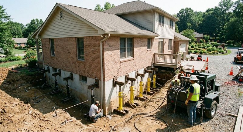 Foundation Jacking in Edison, NJ