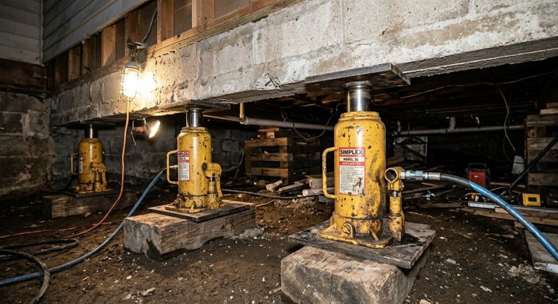 Foundation Jacking in Highland Park, NJ
