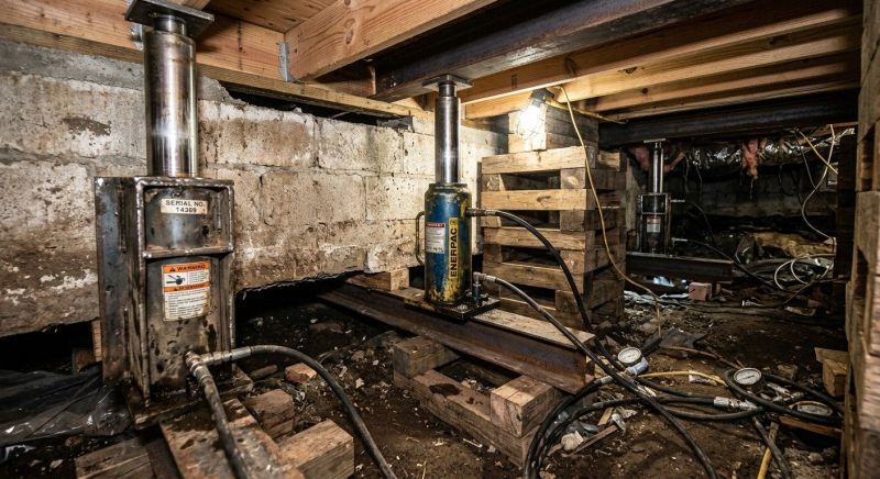 Foundation Jacking in Maspeth, NY