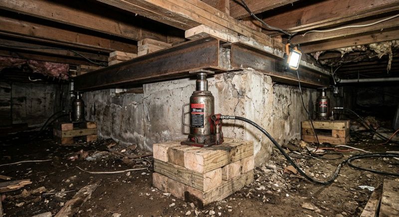 Foundation Jacking in Newark, NJ