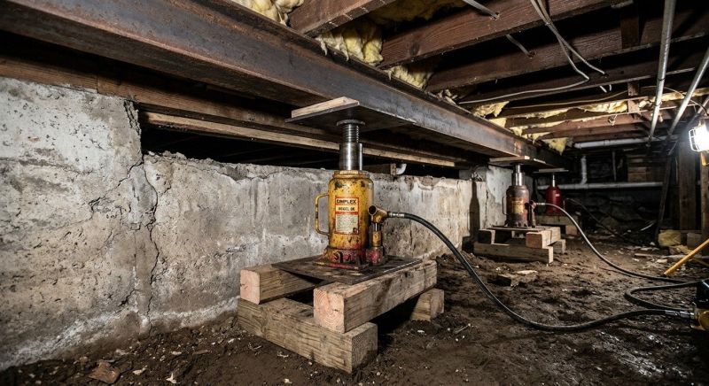 Foundation Jacking in Nutley, NJ