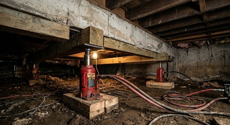 Foundation Jacking in Staten Island, NY