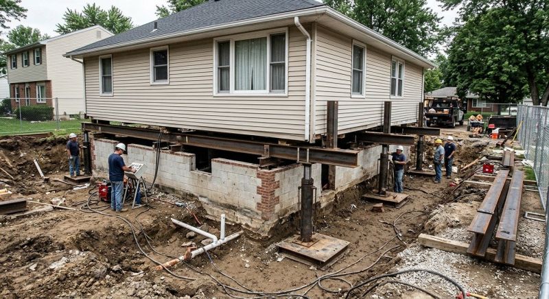 Foundation Lifting in Basking Ridge, NJ