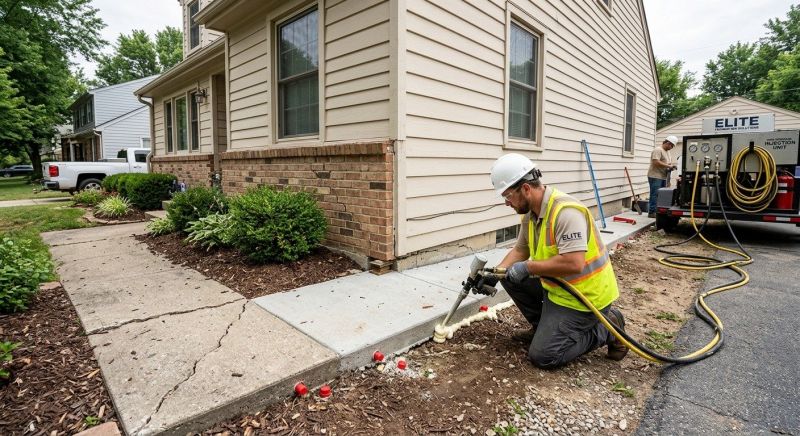 Foundation Lifting in Basking Ridge, NJ