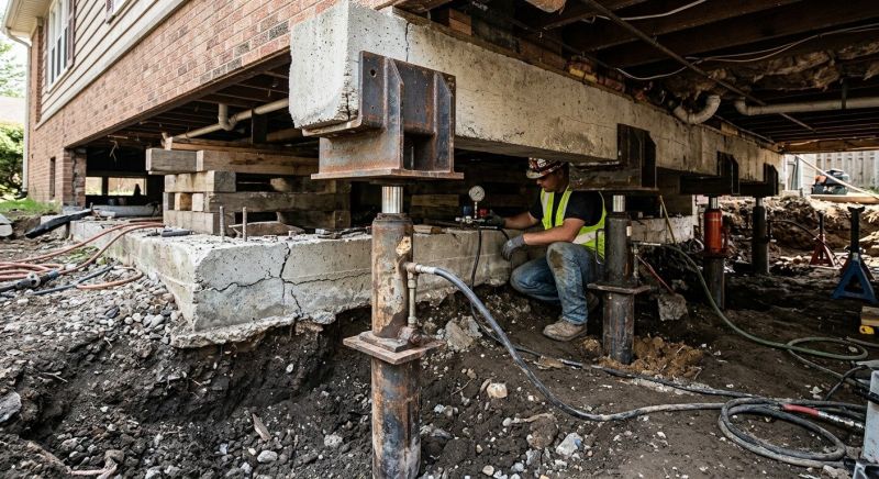 Foundation Lifting in Boonton, NJ