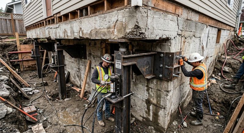Foundation Lifting in Brooklyn, NY