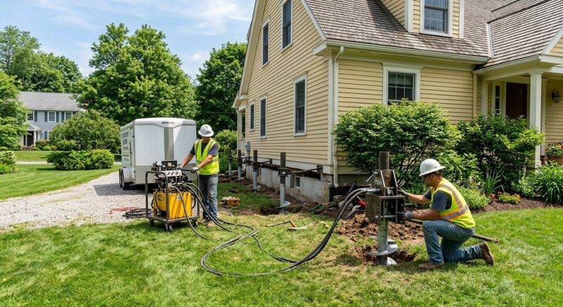 Foundation Lifting in East Orange, NJ