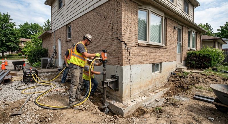Foundation Lifting in Matawan, NJ