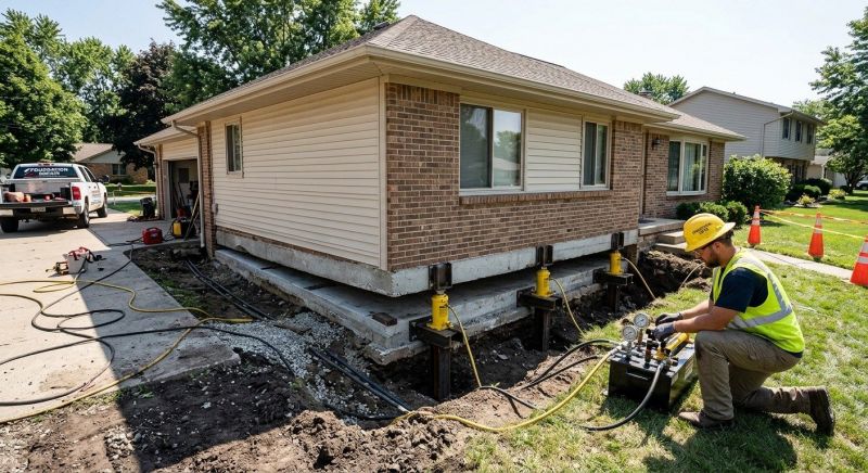 Foundation Lifting in Staten Island, NY