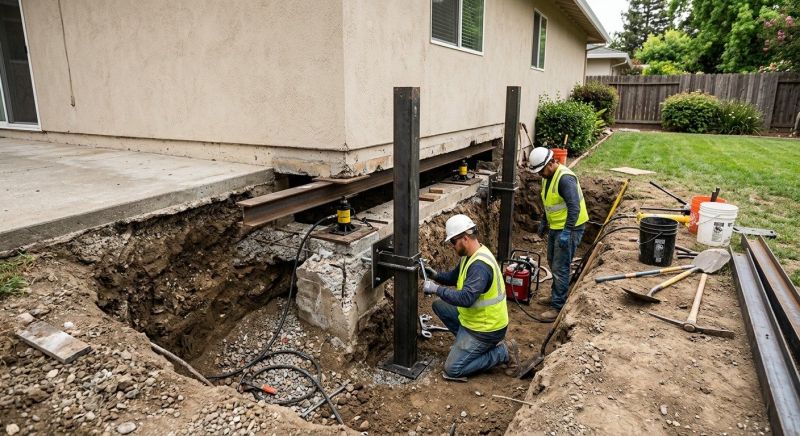 Foundation Pier Repair in Essex County, NJ
