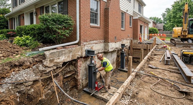 Foundation Raising in East Hanover, NJ