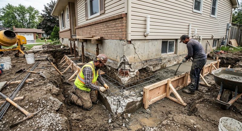 Foundation Repair in East Brunswick, NJ