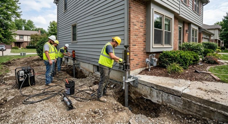Foundation Stabilizing in Teaneck, NJ