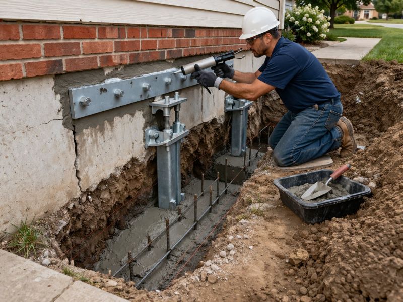 Home Foundation Repair in Bayonne, NJ