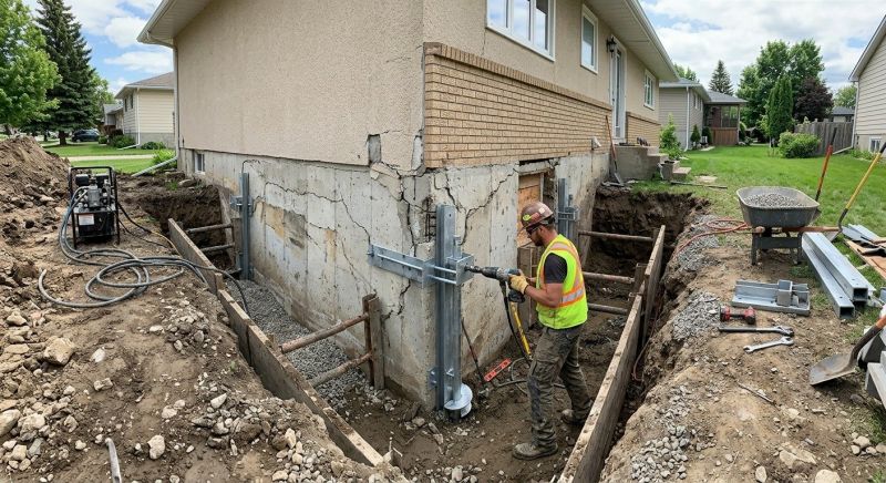 House Foundation Repair in Middle Village, NY