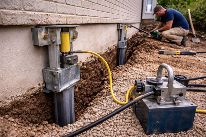 Sinking Foundation Repair in Basking Ridge, NJ