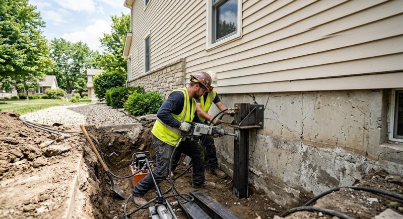Structural Foundation Repair in Ho Ho Kus, NJ