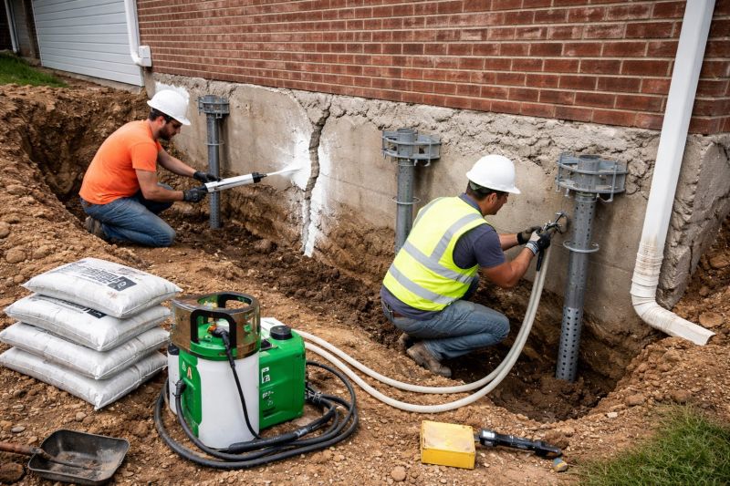 Structural Foundation Repair in Montville, NJ