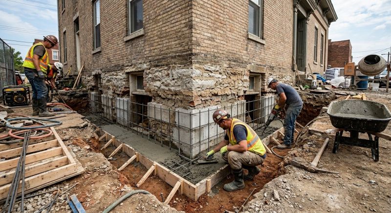 Structural Underpinning in Essex County, NJ