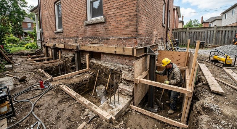 Structural Underpinning in Essex County, NJ